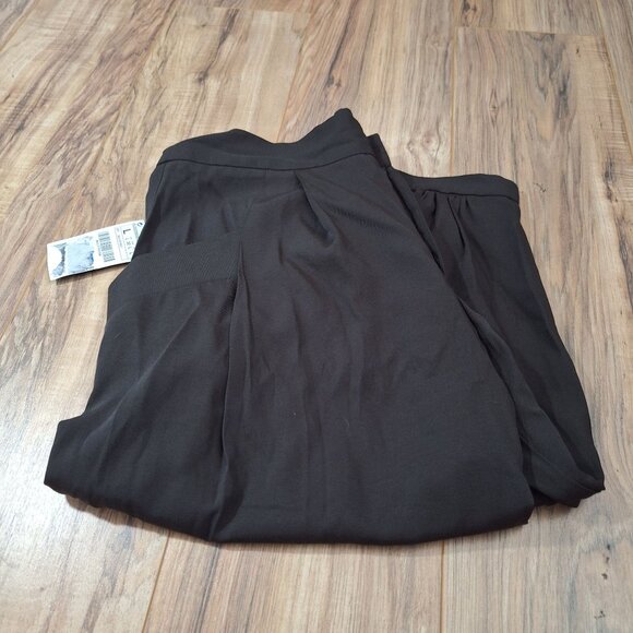 NWT Zara Basic brown capri pants size large - Picture 3 of 6